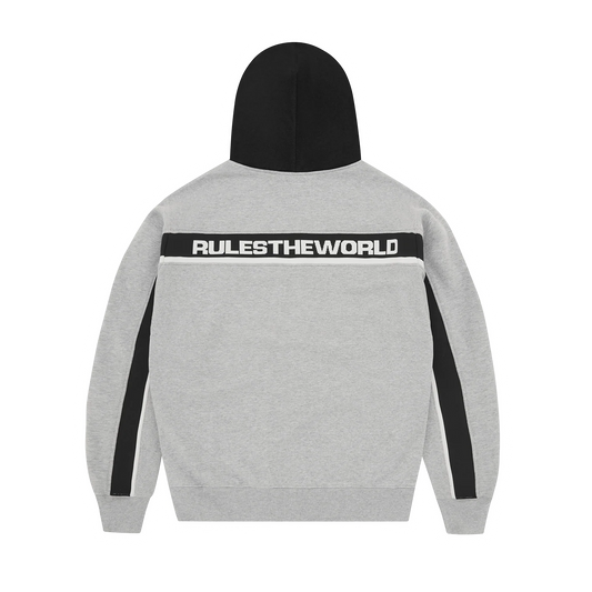 RIBBED SPORTEIZ ZIP HOODIE