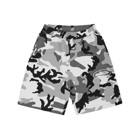 ISLAND PUFF PRINT SWEATSHORT