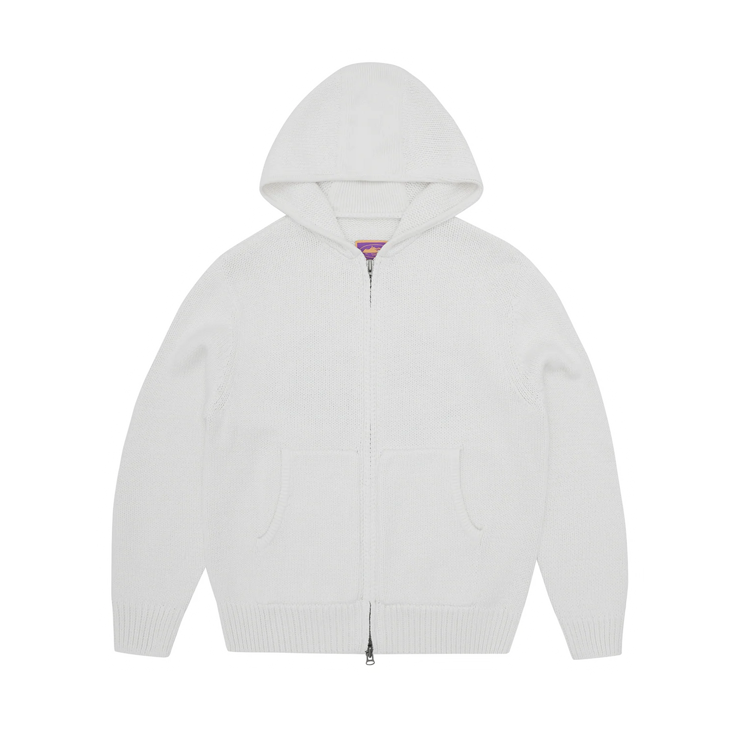 ALCATRAZ HEAVY KNIT ZIP HOODIE