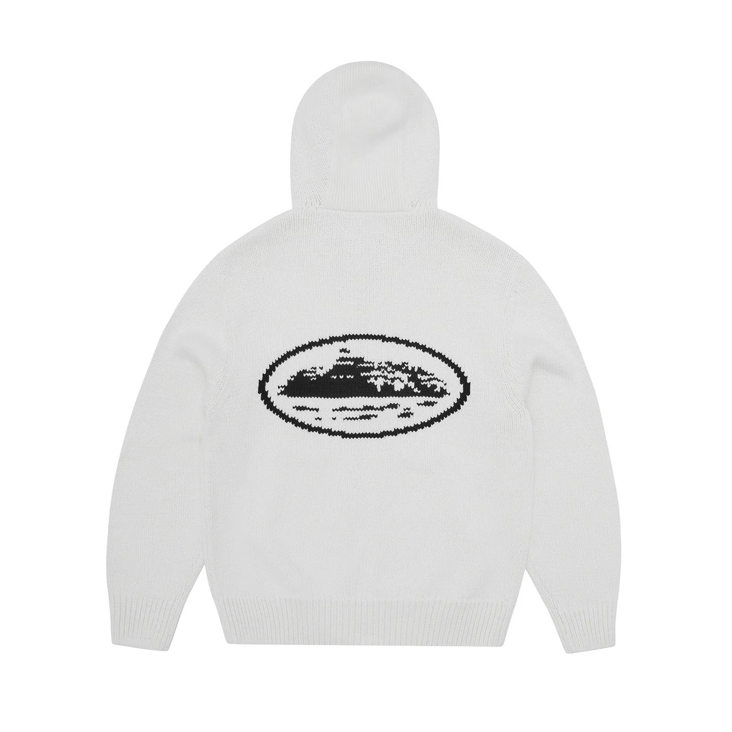 ALCATRAZ HEAVY KNIT ZIP HOODIE