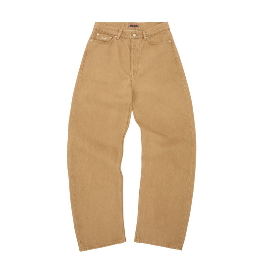CREST CHAINSTITCH BAGGY JEANS