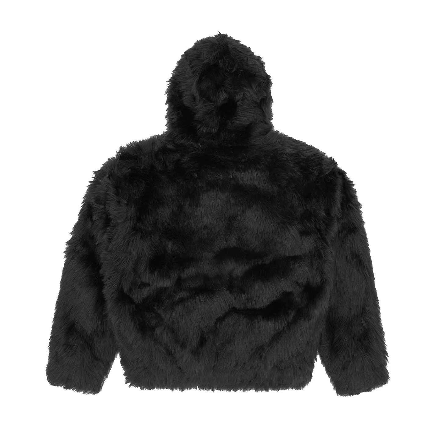 HOODED FUR JACKET