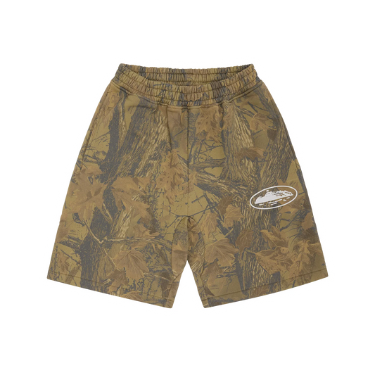 ISLAND PUFF PRINT SWEATSHORT