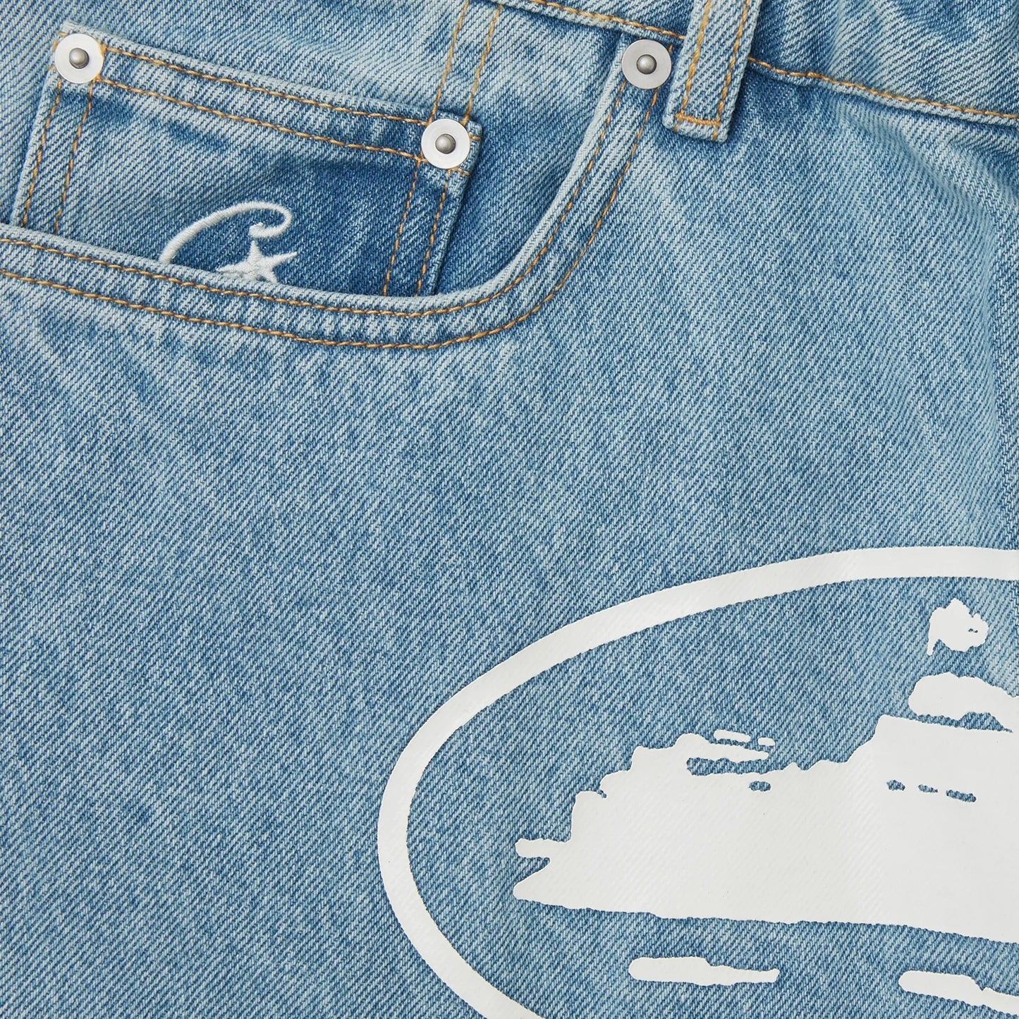 ISLAND BAGGY DENIM SHORT