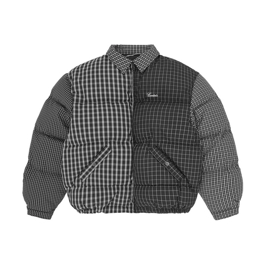COLLAR BOLO DOWN JACKET