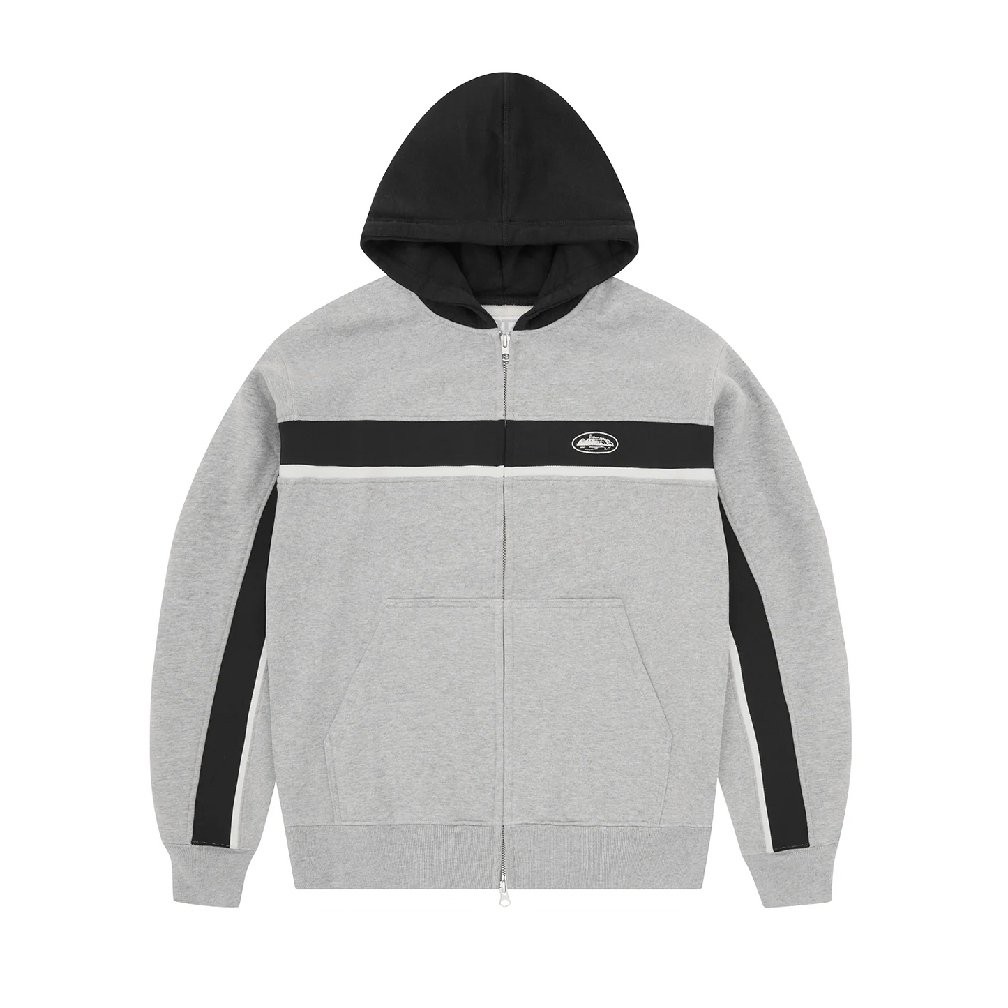 RIBBED SPORTEIZ ZIP HOODIE