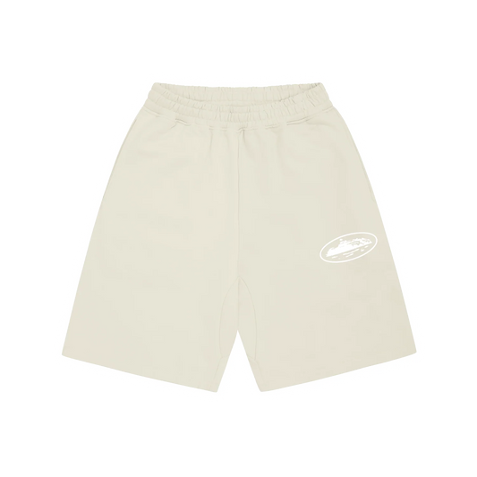 ISLAND PUFF PRINT SWEATSHORT